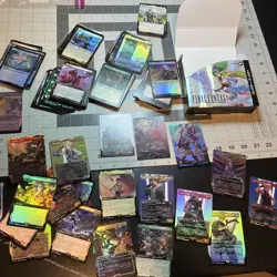 Magic the Gathering Final Fantasy Lot Lots Of Stuff See Pics Foils Etc Japan - Image 1