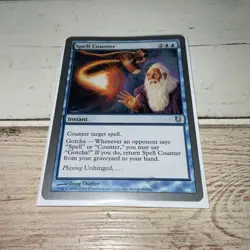 Magic The Gathering - CCG - SPELL COUNTER, INSTANT + PROTECTIVE COVER - Image 1