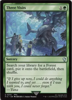 Three Visits U Commander: FINAL FANTASY 315 NM MTG - Image 1