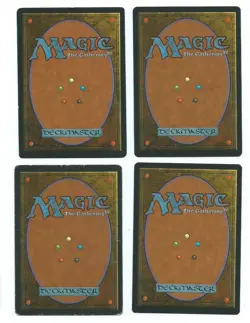 Magic MTG FBB 4x German MISPRINT Wald Forest Plains www_MoxBeta_com - Image 2