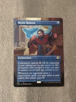 MTG ** Mystic Remora (Borderless) ** Dominaria Remastered - Image 1