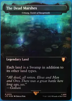 The Dead Marshes Urborg Tomb of Yawgmoth 375 FOIL Lord of the Rings NM 510861 - Image 1