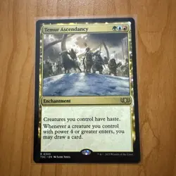 Temur Ascendancy - N/M - Tarkir Dragonstorm - MTG Magic The Gathering Card - Image 1