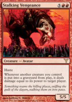 Stalking Vengeance ~ Near Mint Dissension MTG Magic UltimateMTG Red Card - Image 1