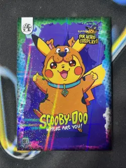 Scooby-Doo (Pikachu) #181 - Galaxy Holo - Electric Pikachu Cosplay - Pokemon - Image 1