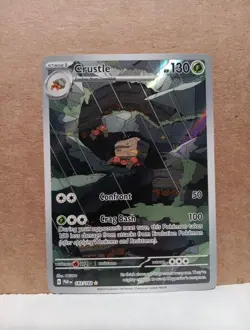 Crustle 183/182 IR Pokemon TCG SV04: Paradox Rift Holo NM - Image 1
