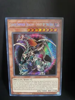 CHAOS EMPEROR DRAGON IOC EN000 NM 25TH YU GI OH - Image 1