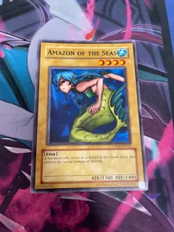 YUGIOH - AMAZON OF THE SEAS - COMMON - CP05 - LP - Image 1