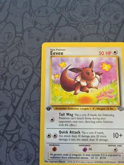 Pokemon: Eevee 1st Edition #51/64 Jungle 1999 WOTC Vintage Non-holo - LP - I147 - Image 4