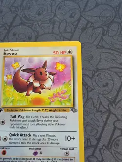 Pokemon: Eevee 1st Edition #51/64 Jungle 1999 WOTC Vintage Non-holo - LP - I147 - Image 5