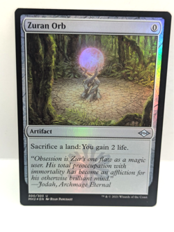 Zuran Orb - Modern Horizons 2 - Artifact - Foil - Uncommon - MH2 300 - Image 1