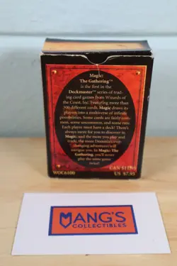 MTG 4th Edition Starter Deck - Opened / Empty - Used - Great for Display - Image 3