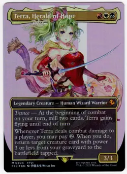 Terra, Herald Of Hope 0204 (Borderless) (Foil) - Image 1
