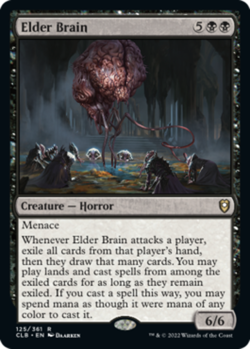 x1 Elder Brain R MTG Commander Legends: Battle for Baldur's Gate M/NM, English - Image 1