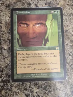 Magic The Gathering Biorhythm Onslaught *Lightly Played* *SHIPS NOW* - Image 1