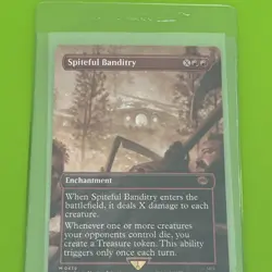 Spiteful Banditry (Borderless) Lord of the Rings: Tales of Middle-Earth Regular - Image 1