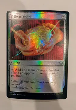 Fellwar Stone Commander Masters MTG Foil 382 NM - Image 1