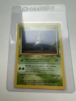 Oddish 58/64 1st Edition Jungle Common WOTC Vintage Pokemon 1999 - Image 1