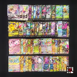 Bulk Lot 100 V ex RR VMAX VSTAR RRR NM-LP No Dupes Japanese Pokemon Card 525 - Image 1