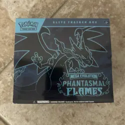 Pokemon TCG Mega Evolution - Phantasmal Flames Elite Trainer Box ETB - Image 1
