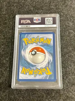 Pokemon Mew EX Dragons Exalted Full Art #120 PSA 8 - Image 2