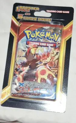 Pokemon XY Primal Clash Groudon Art Sealed Booster Pack - Image 1