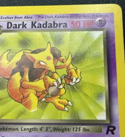 Pokemon Dark Kadabra 39/82 Team Rocket Uncommon LP (#2) - Image 4