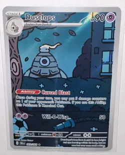 Dusclops 069/064 Illustration Rare Pokemon Sv: Shrouded Fable Holo - Image 3