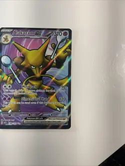 Alakazam ex 188/165 Sv: Scarlet & Violet 151 Holo Double Rare Pokemon TCG Card - Image 4
