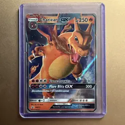 Charizard GX SM211 Sun & Moon Holo Black Star Promo Pokemon Card NM - Image 1