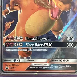 Charizard GX SM211 Sun & Moon Holo Black Star Promo Pokemon Card NM - Image 3