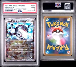 Pokemon 2016 PSA 9 MINT Rayquaza Japanese Center Skytree Town XY Promo 232/XY-P - Image 2