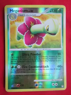 Pokemon Meganium 13/123 Mysterious Treasures Reverse Holo - Image 1