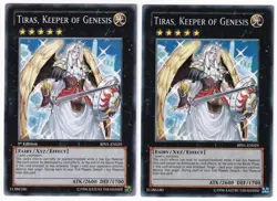 2x Tiras, Keeper of Genesis - (BP01-EN029 - Mixed Ed - Common) - LP+MP - Yugioh - Image 1