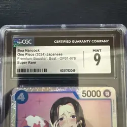 CGC Mint 9 2024 ONE PIECE JPN. OP01-078 SR Boa·Hancock - Image 5