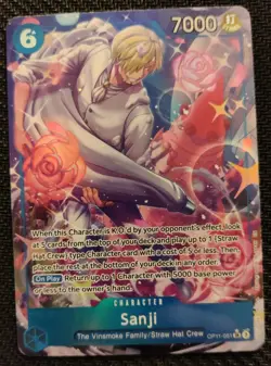 One Piece EN OP11-051 Sanji SR Alt Art NM-MT - Image 1