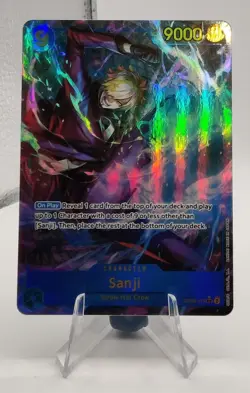 One Piece EN OP06-119 Sanji SEC NM-MT - Image 1