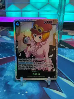One Piece TCG - Koala PRERELEASE ENGLISH EB03-042 HEROINES SR - Near Mint - Image 1