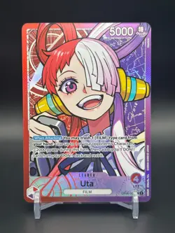 Uta Alt Art Leader OP06-001 Wings Of The Captain One Piece TCG English - Image 1