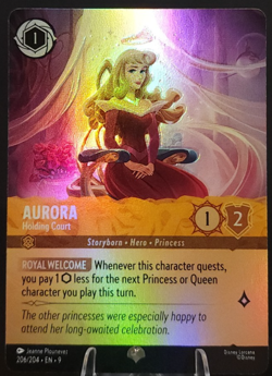 Aurora 206/204 Epic (Foil) - Disney Lorcana - Fabled (NM) - Image 1