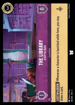 Disney Lorcana The Library - A Gift for Belle - 68 - Shimmering Skies - Image 1