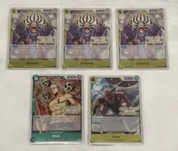 One Piece Enel (Judge Pack Vol. 6) English Promo (5x) Cards Gold Foil Skypiea - Image 1