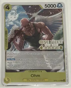 One Piece Enel (Judge Pack Vol. 6) English Promo (5x) Cards Gold Foil Skypiea - Image 5