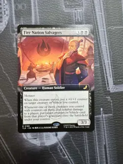 Fire Nation Salvagers Avatar: The Last Airbender Extended Art Rare - Image 1