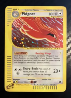 Pidgeot - 23/165 - Pokemon Expedition Holo Rare Card LP - Image 1
