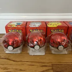 Pokemon 23k Burger King Gold Plated Trading Card Set Red Box Lot Of 6 - Sealed - Image 2