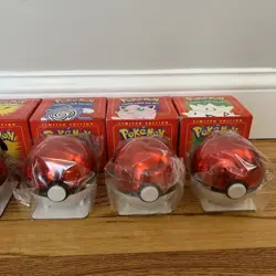 Pokemon 23k Burger King Gold Plated Trading Card Set Red Box Lot Of 6 - Sealed - Image 3