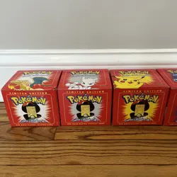 Pokemon 23k Burger King Gold Plated Trading Card Set Red Box Lot Of 6 - Sealed - Image 4