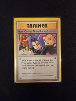 Here Comes Team Rocket! - XY - Evolutions 113/108 Secret Rare NM Pokemon Card - Image 1