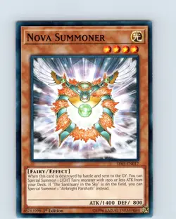 Yu-Gi-Oh TCG Nova Summoner SR05-EN017 1st Edition Regular Common Card NM - Image 1